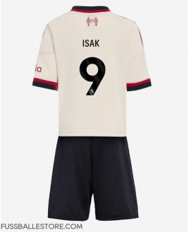 Günstige Liverpool Alexander Isak #9 Auswärts Trikotsatzt Kinder 2025-26 Kurzarm (+ Kurze Hosen)